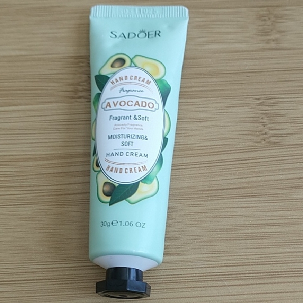 SADOER Avocado Hand Cream Tube - Mint Green